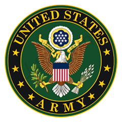A picture of the united states army logo.